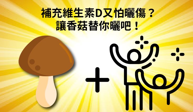 讓香菇替你曬陽光