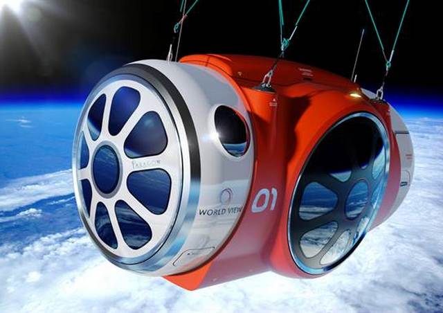 世界景觀公司的360度觀景艙（圖片來源：美聯社）