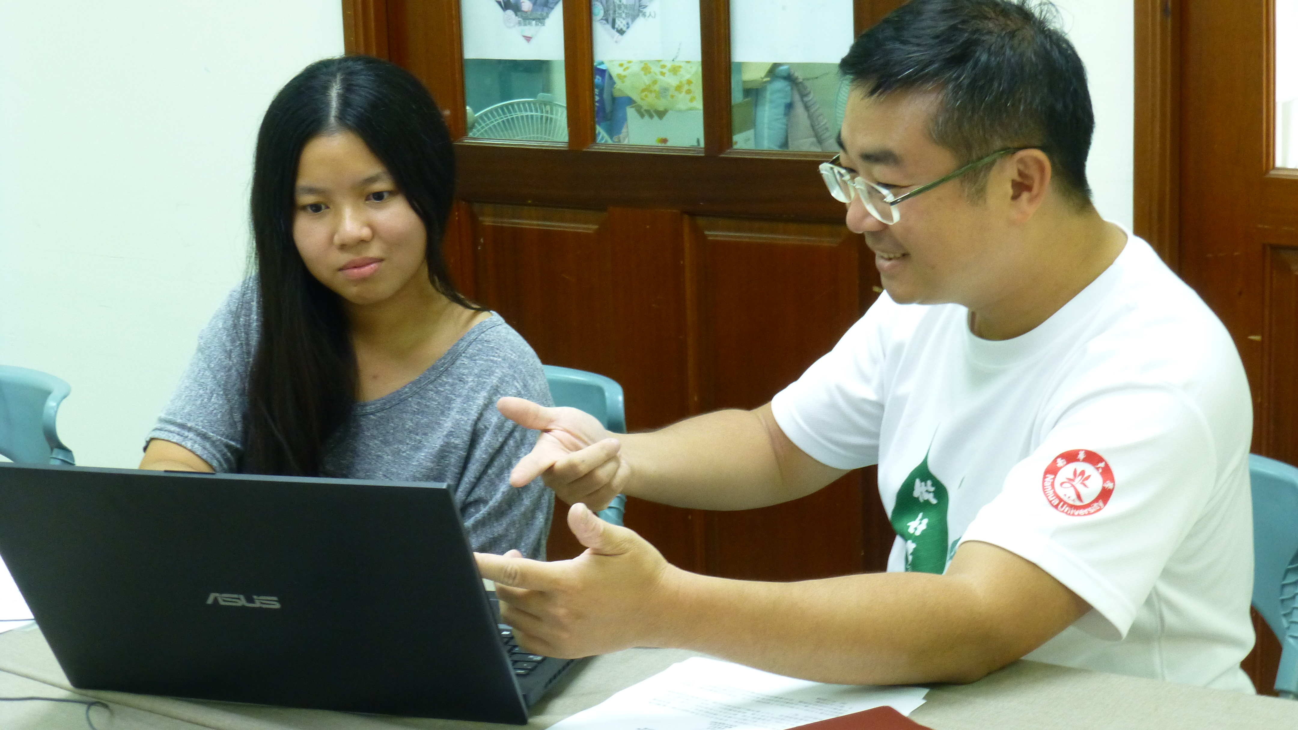 林俊宏多年來帶領南華大學Young Green環境志工隊，從許多層面推廣科普。