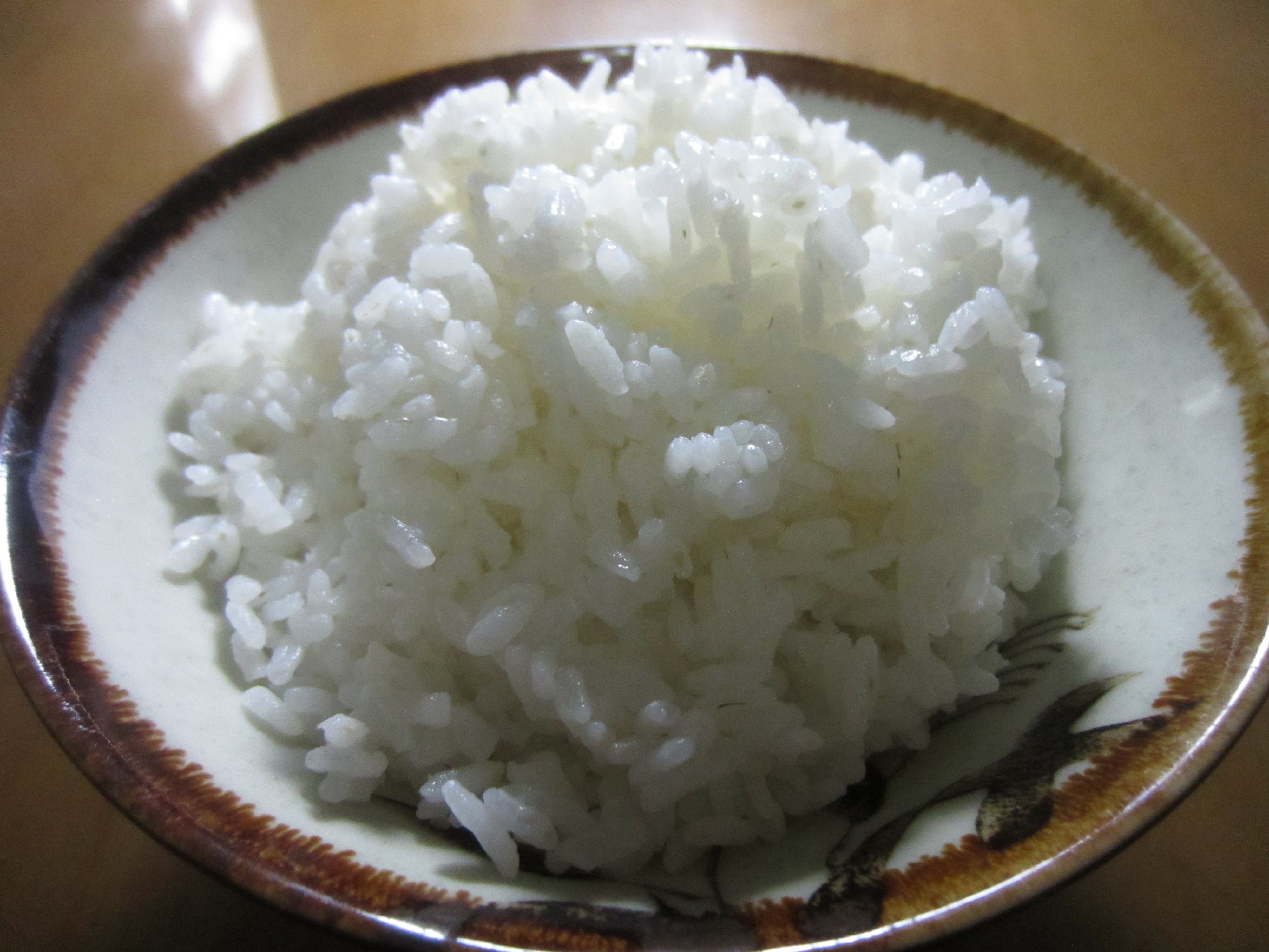 香Q的白米飯。(圖片提供：高苡甄)