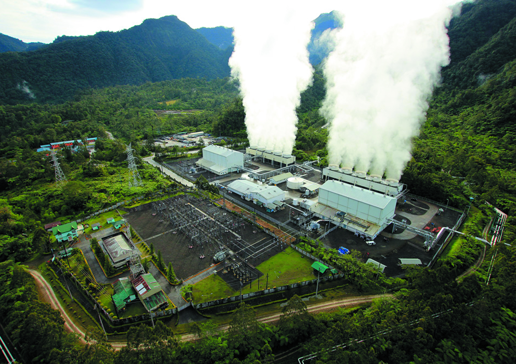 菲律賓Palinpinon地熱發電廠(來源：Energy Development Corporation)