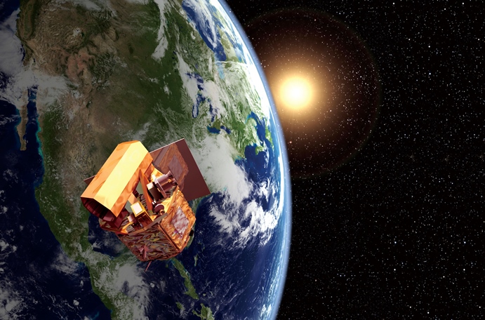 福爾摩沙衛星二號 (圖片來源：國家太空中心)