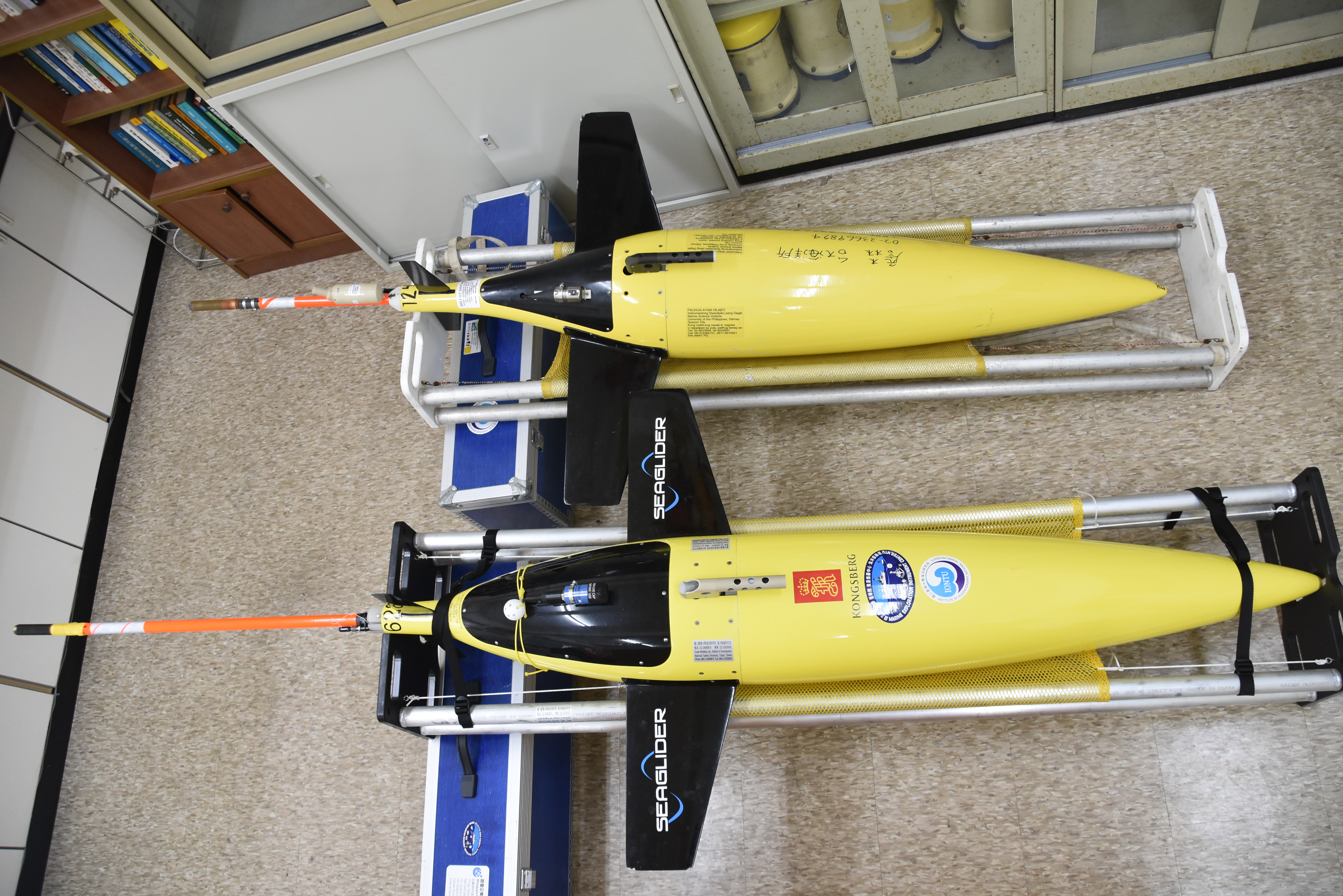 Seaglider是海洋研究的利器。（圖／臺大海洋所提供）