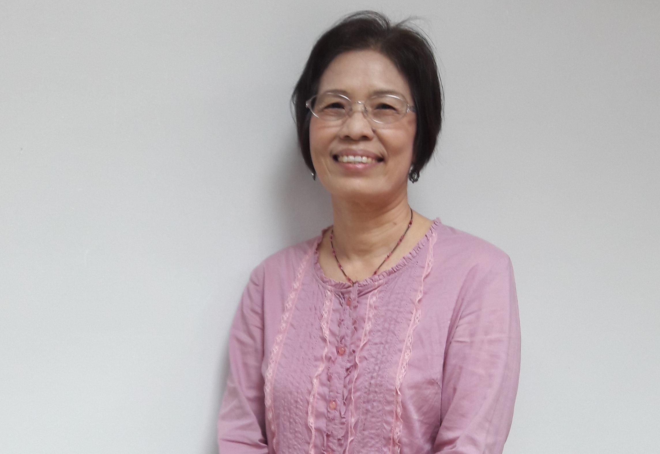 何美泠教授（攝影：張志玲）