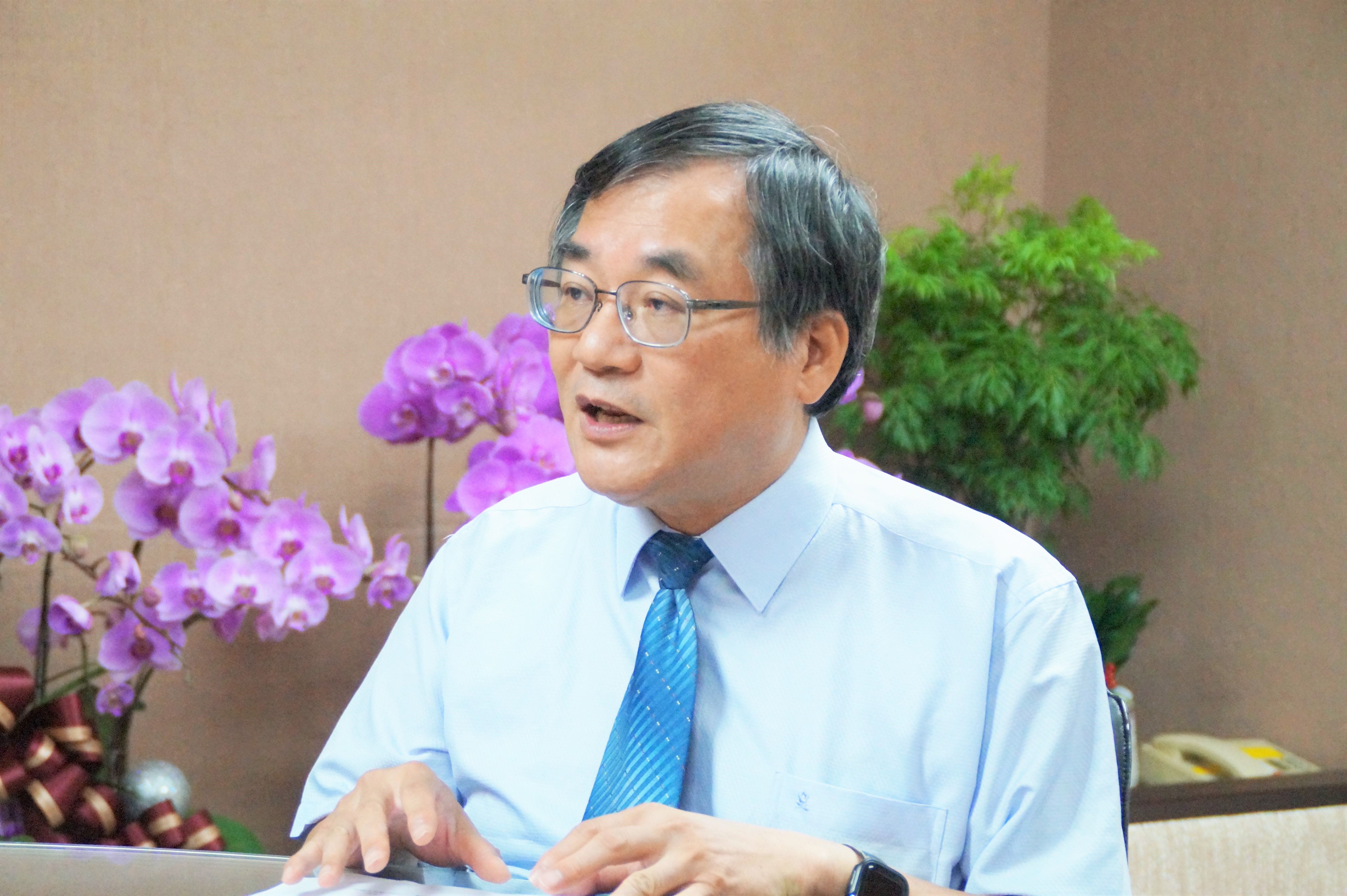 臺灣大學資訊工程學系特聘教授兼臺大醫院醫務秘書陳信希。（圖／李宗祐攝）