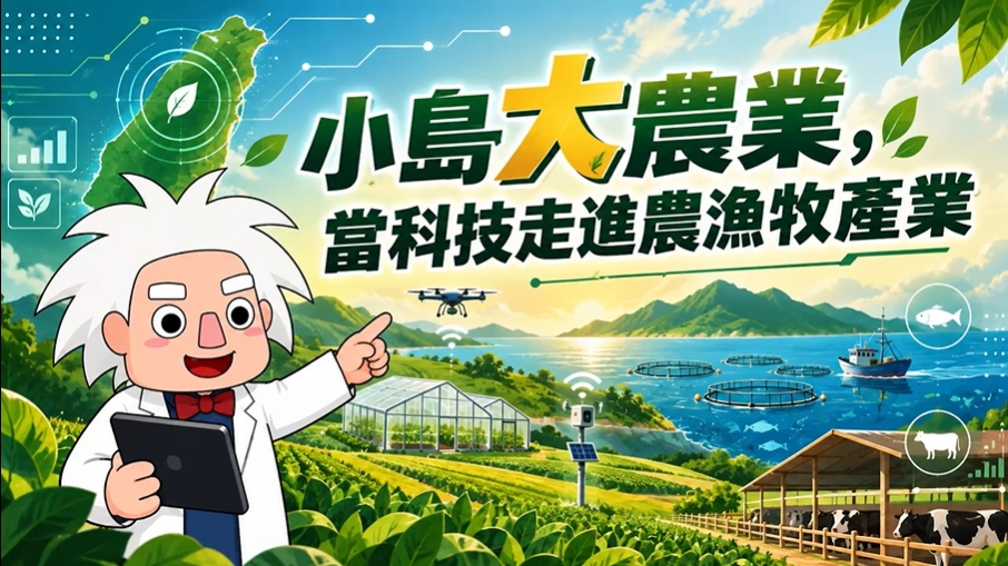 小島大農業，當科技走進農漁牧產業